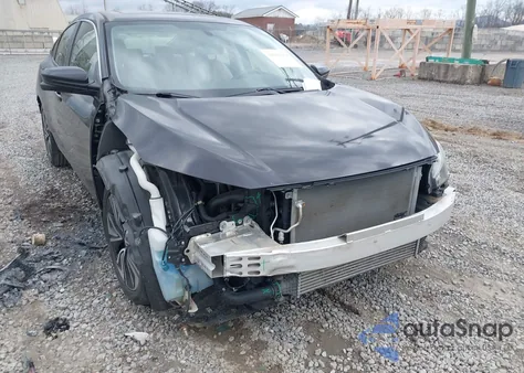 2018 Honda Civic Ex-T from USA, damaged, VIN JHMFC1F39JX022630